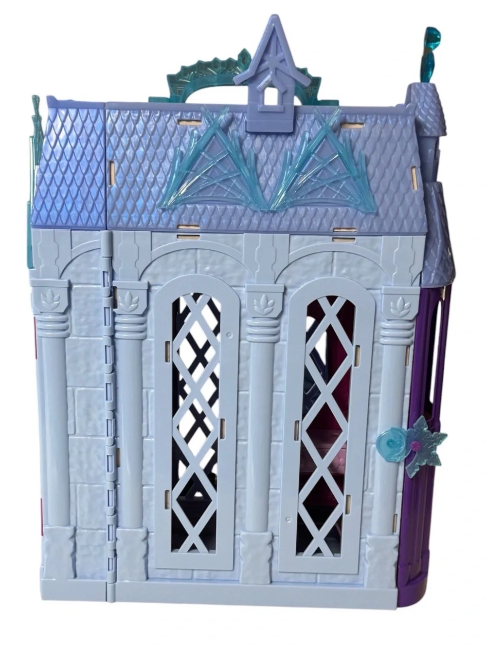 EUC Mattel Disney Frozen Ultimate Arendelle Adventure portable castle playset
